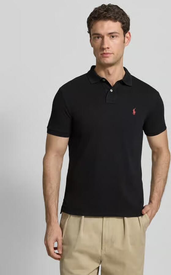 Polo Ralph Lauren Polo Shirt Korte Mouw POLO AJUSTE SLIM FIT EN COTON BASIC MESH - Foto 2