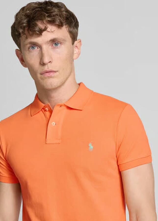 Polo Ralph Lauren Polo Shirt Korte Mouw POLO AJUSTE SLIM FIT EN COTON BASIC MESH