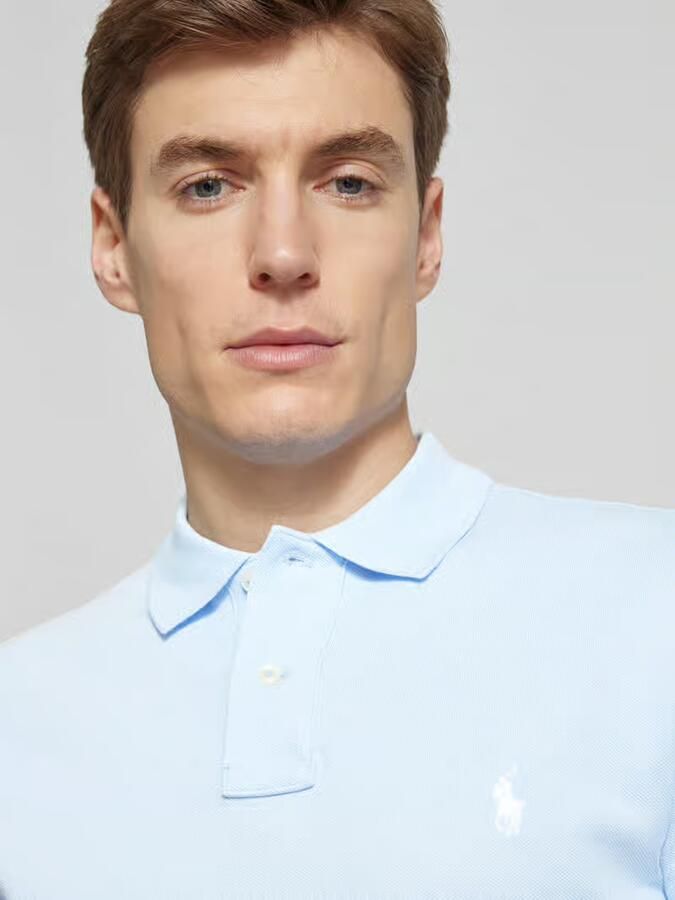 Polo Ralph Lauren Polo Shirt Korte Mouw POLO COUPE DROITE EN COTON BASIC MESH - Foto 2