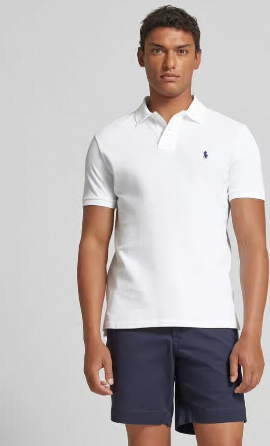 Polo Ralph Lauren Polo Shirt Korte Mouw POLO AJUSTE DROIT EN COTON BASIC MESH LOGO PONY PLAYER - Foto 13