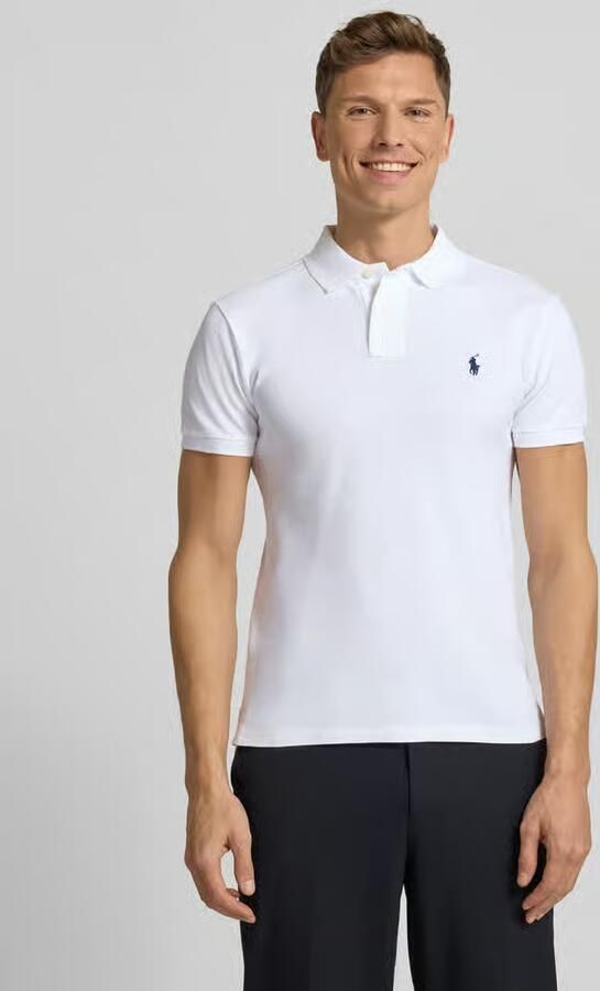 Polo Ralph Lauren Polo Shirt Korte Mouw POLO CINTRE SLIM FIT EN COTON BASIC MESH LOGO PONY PLAYER - Foto 17