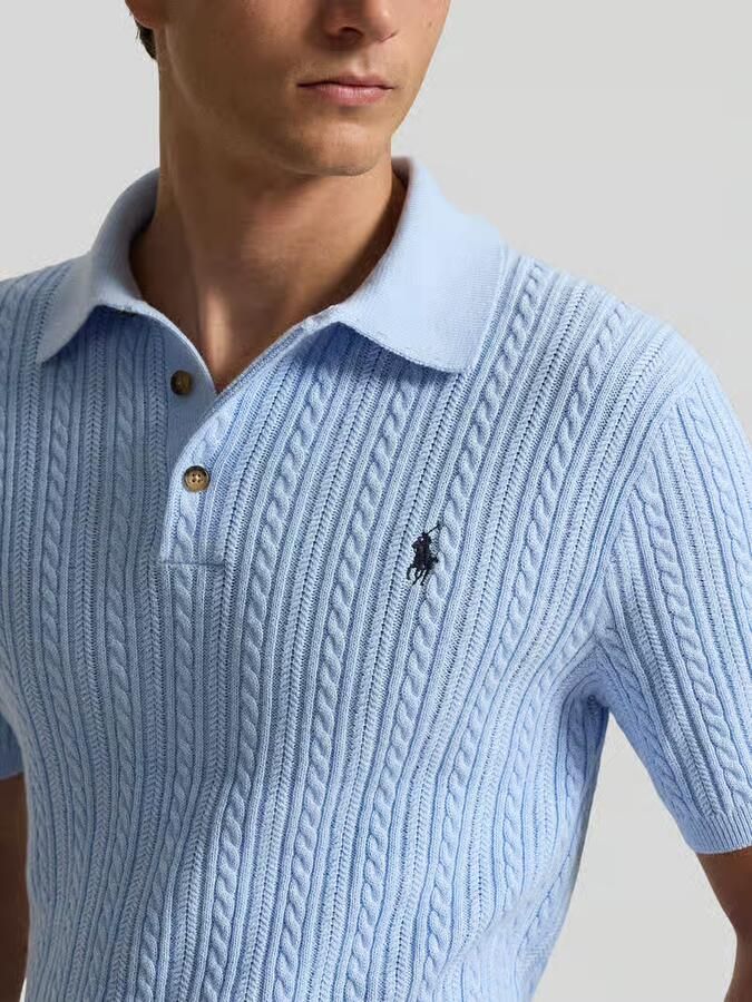 Polo Ralph Lauren slim fit poloshirt van katoen knitwear