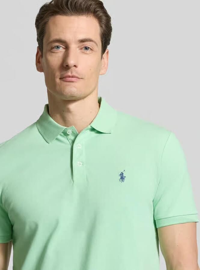 Polo Ralph Lauren Slim fit poloshirt van katoenmix - Foto 2