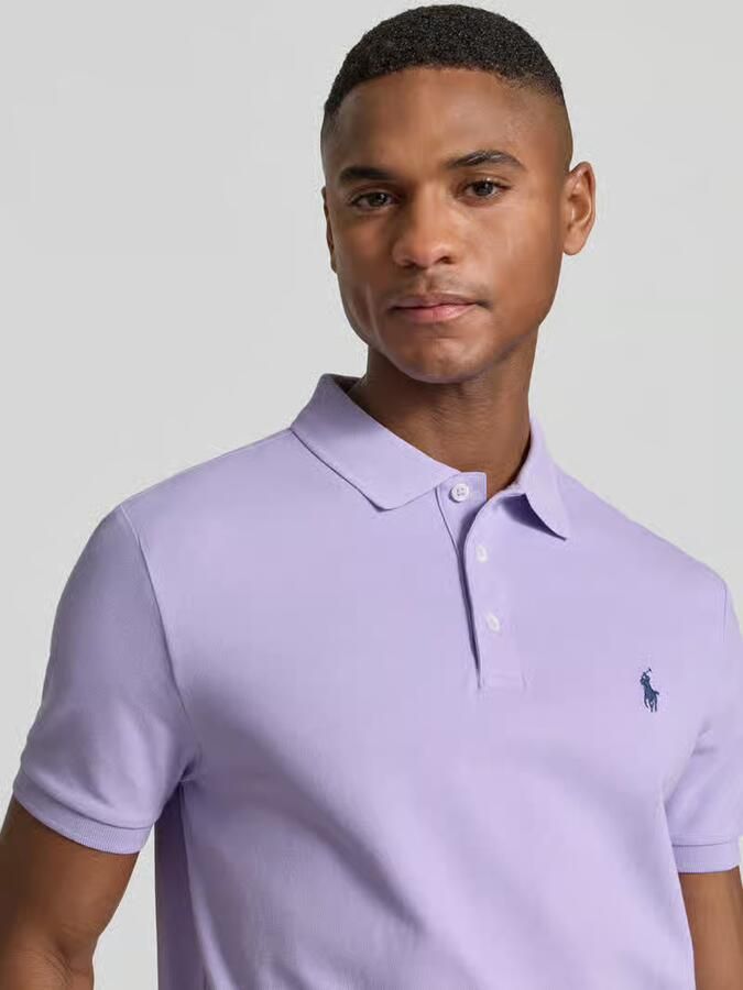 Polo Ralph Lauren Slim fit poloshirt van katoenmix - Foto 2