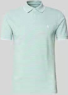 Polo Ralph Lauren Slim fit Poloshirt van Katoenmix