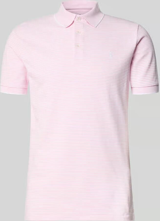 Polo Ralph Lauren Slim fit poloshirt van katoenmix