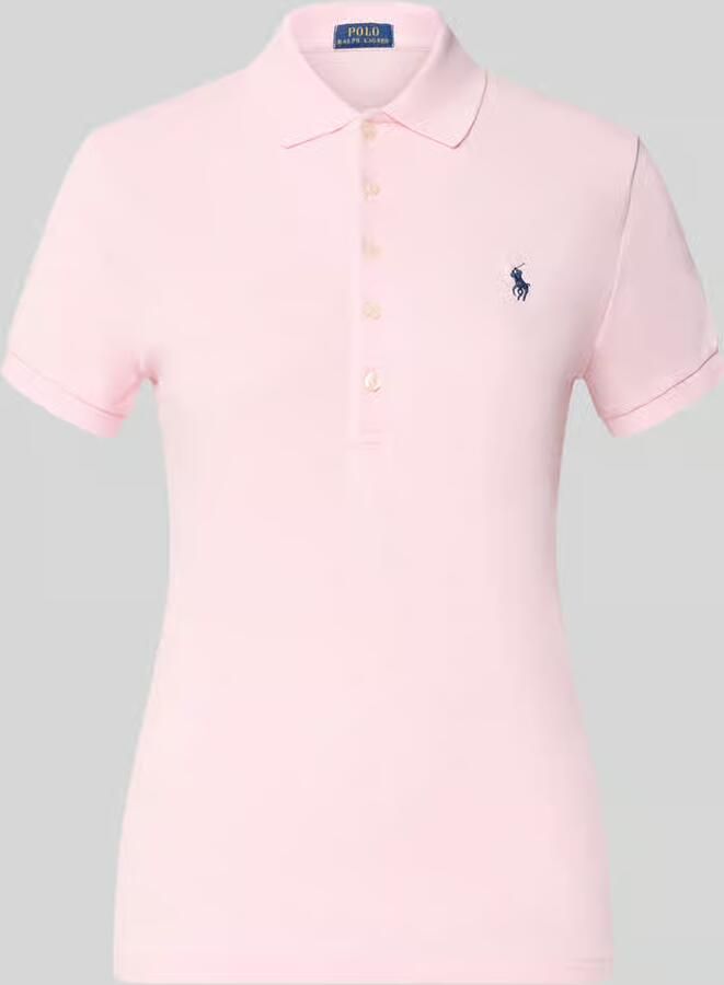 Polo Ralph Lauren regular fit poloshirt van katoenmix model 'JULIE'