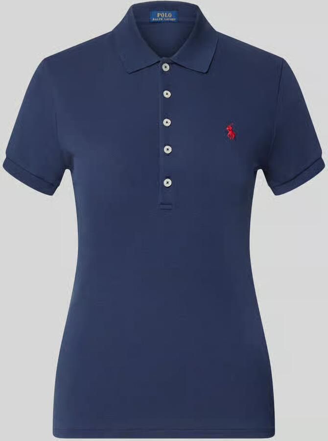 Polo Ralph Lauren slim fit poloshirt van katoenmix
