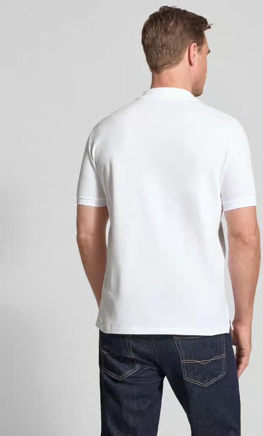 Polo Ralph Lauren Regular fit poloshirt met labelstitching model 'JOHNNY'