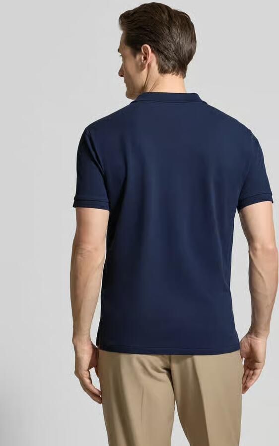 Polo Ralph Lauren Regular fit poloshirt met labelstitching model 'JOHNNY'
