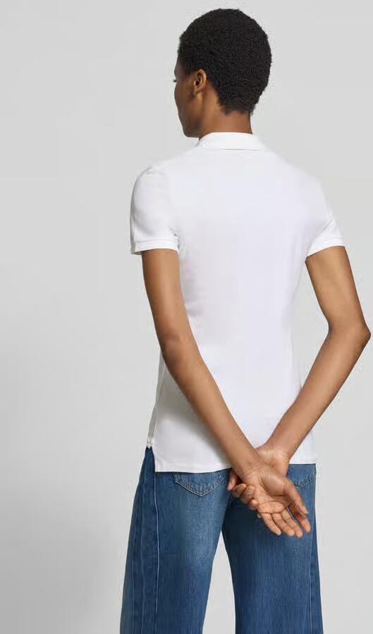 Polo Ralph Lauren regular fit poloshirt van katoenmix model 'JULIE' - Foto 3