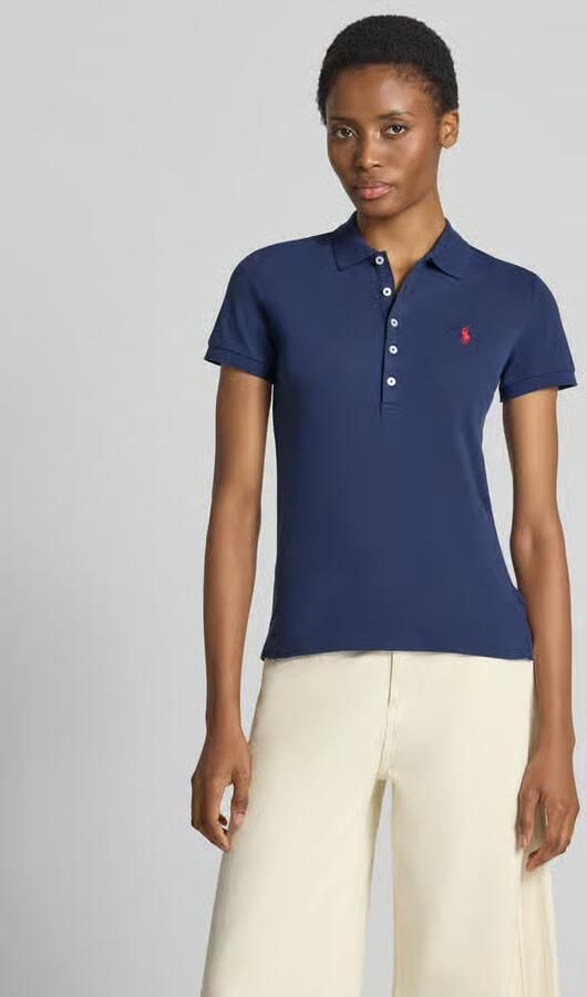 Polo Ralph Lauren slim fit poloshirt van katoenmix - Foto 2
