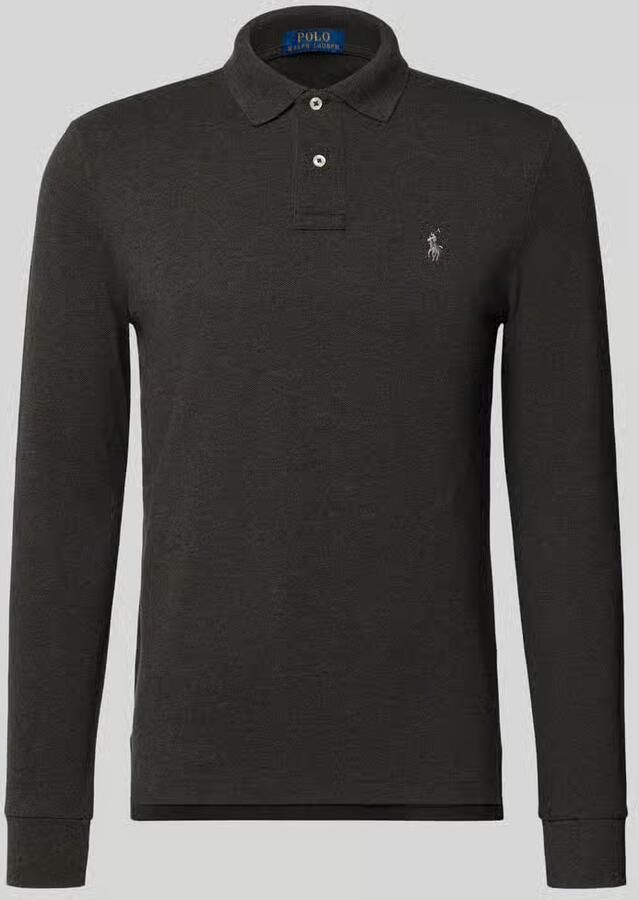 Polo Ralph Lauren Slim fit poloshirt van puur katoen