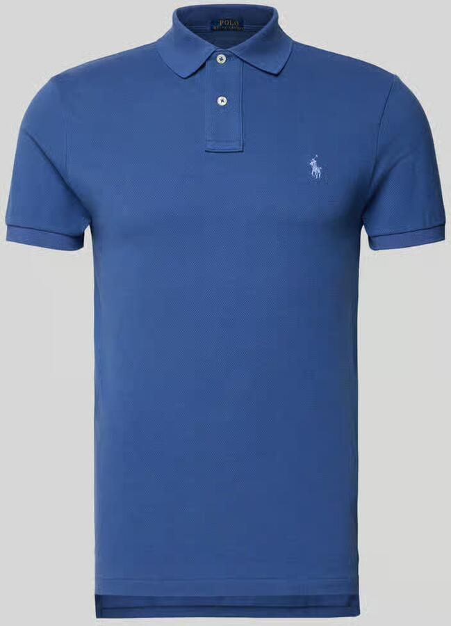Polo Ralph Lauren Slim fit poloshirt van puur katoen