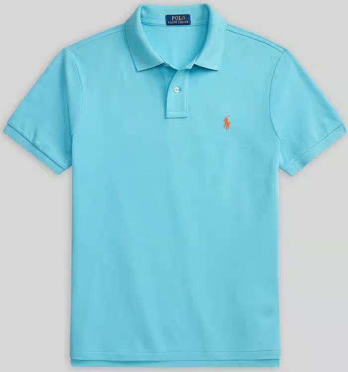Polo Ralph Lauren Slim fit poloshirt van puur katoen