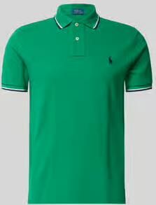 Polo Ralph Lauren Slim fit poloshirt van puur katoen