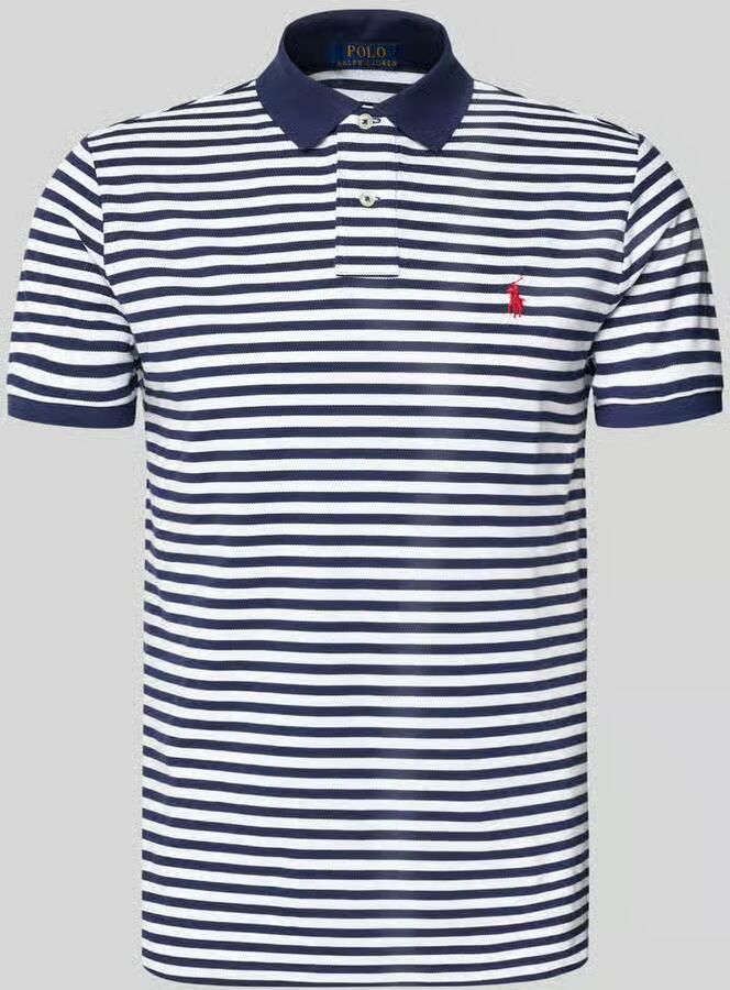 Polo Ralph Lauren Slim fit poloshirt van puur katoen