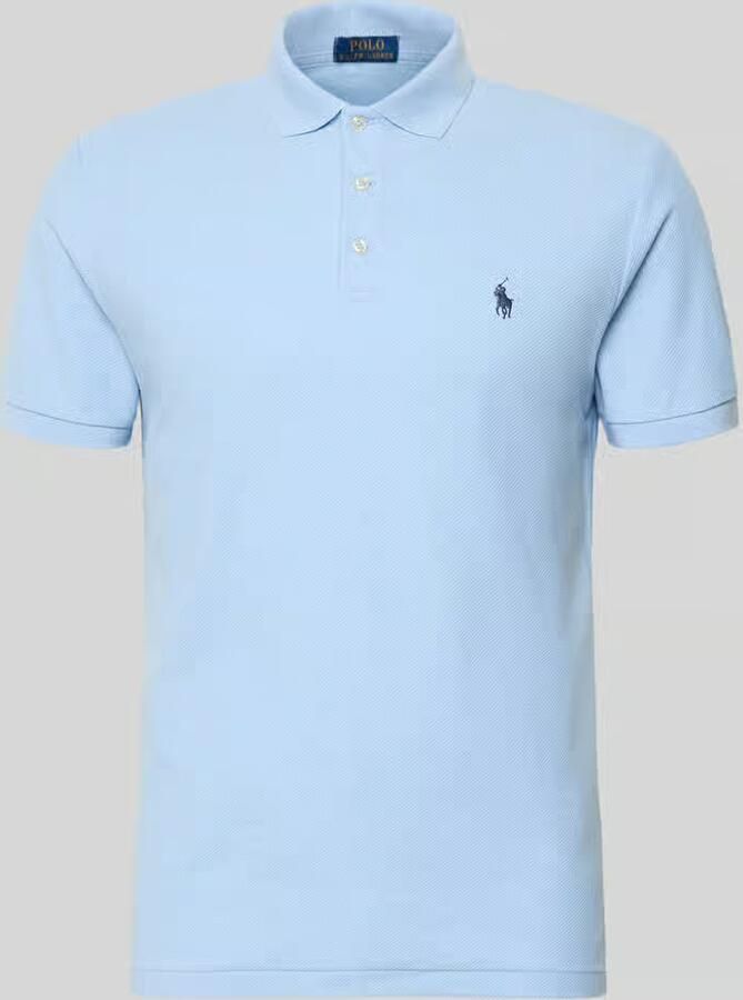 Polo Ralph Lauren Slim fit poloshirt van puur katoen
