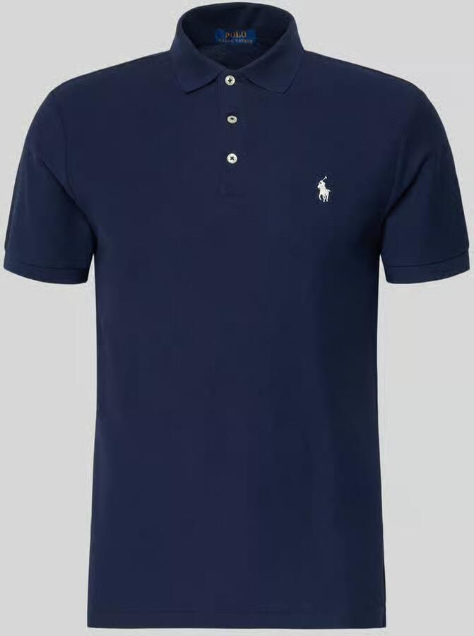 Polo Ralph Lauren Slim fit poloshirt van puur katoen