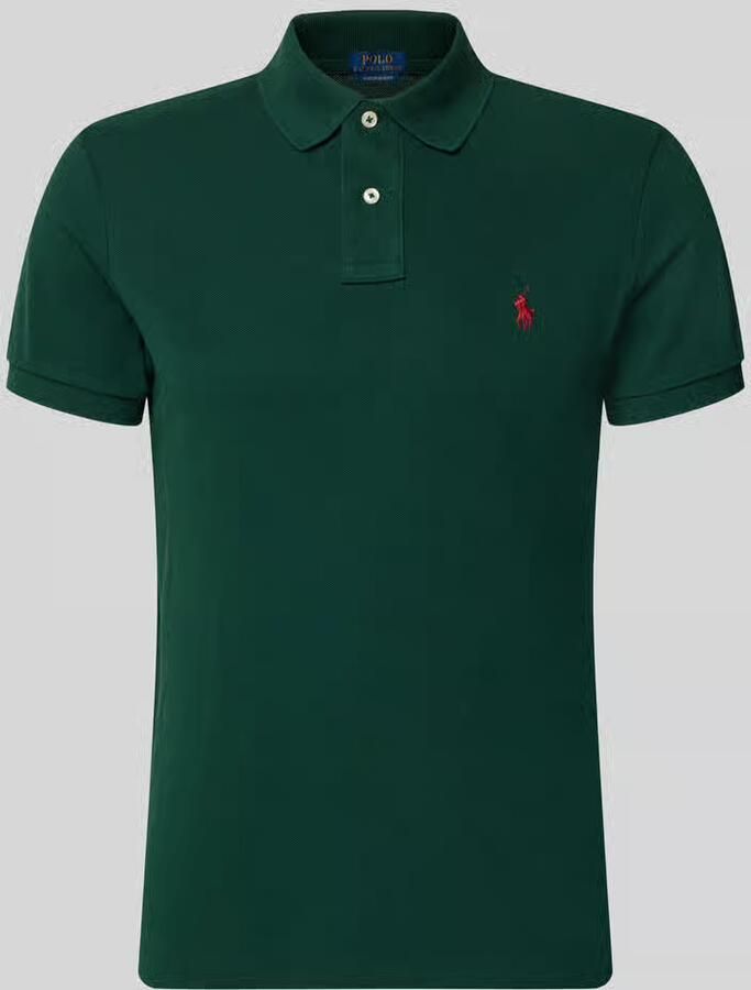 Polo Ralph Lauren Polo Shirt Korte Mouw POLO AJUSTE DROIT EN COTON BASIC MESH