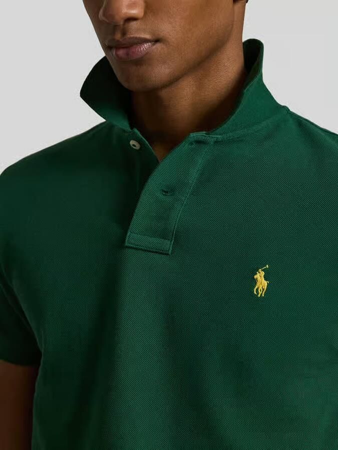 Polo Ralph Lauren Slim fit Poloshirt van puur katoen