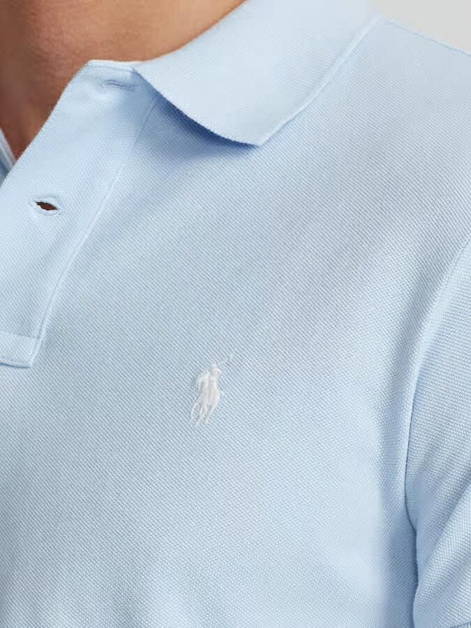 Polo Ralph Lauren Polo Shirt Korte Mouw POLO AJUSTE SLIM FIT EN COTON BASIC MESH - Foto 4