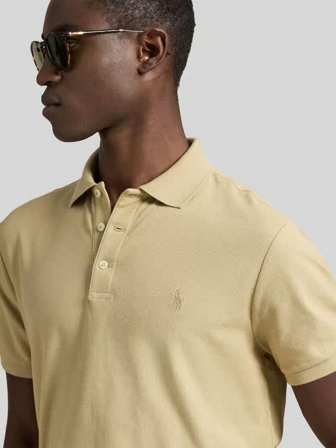 Polo Ralph Lauren Slim fit poloshirt van puur katoen