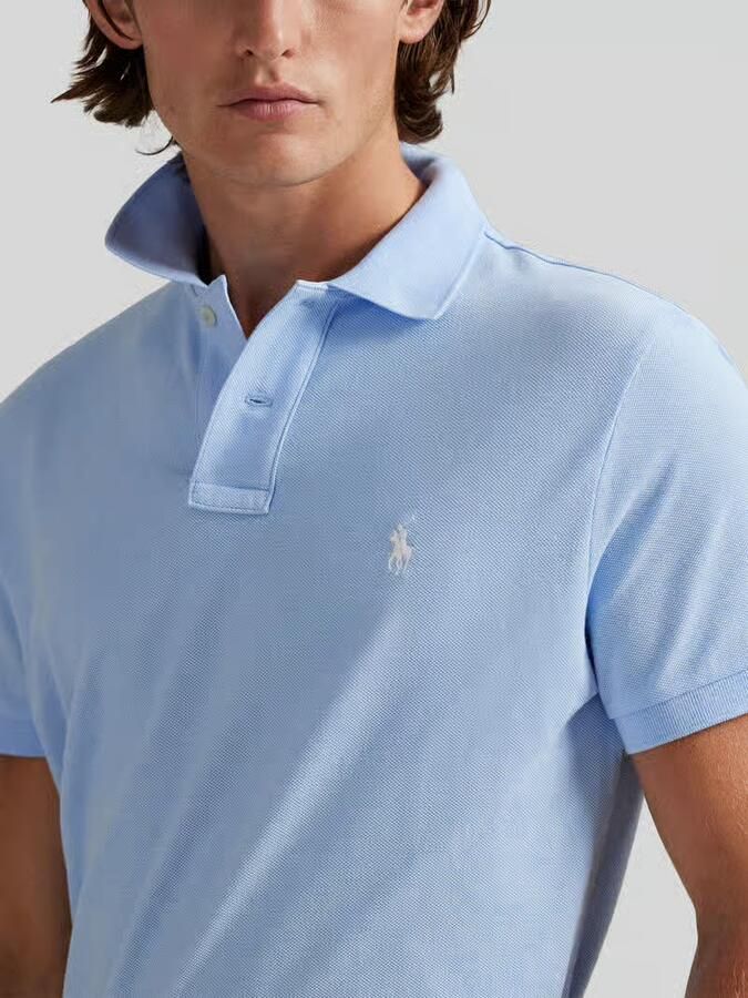 Polo Ralph Lauren Polo Shirt Korte Mouw POLO COUPE DROITE EN COTON BASIC MESH - Foto 3