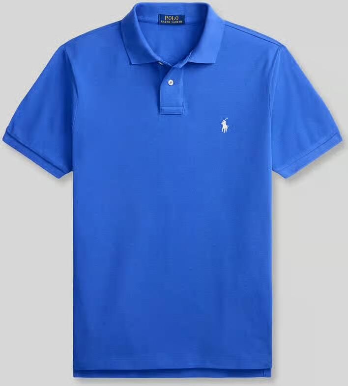 Polo Ralph Lauren Polo Shirt Korte Mouw SLIM FIT BASIC MESH KATOENEN POLOSHIRT