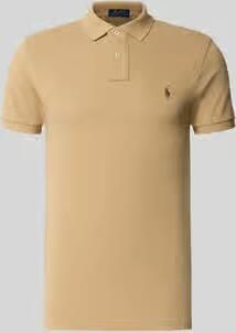 Polo Ralph Lauren slim fit poloshirt van puur katoen