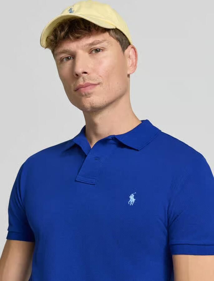 Polo Ralph Lauren slim fit poloshirt van puur katoen