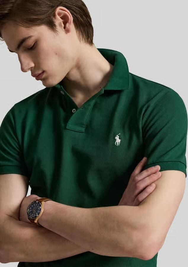 Polo Ralph Lauren Polo Shirt Korte Mouw POLO AJUSTE SLIM FIT EN COTON BASIC MESH