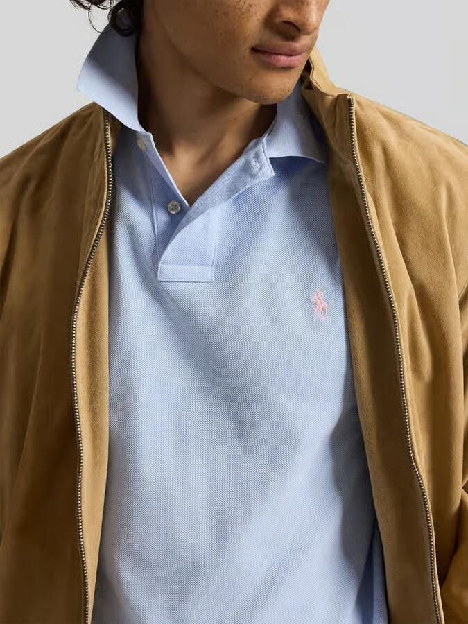Polo Ralph Lauren slim fit poloshirt van puur katoen