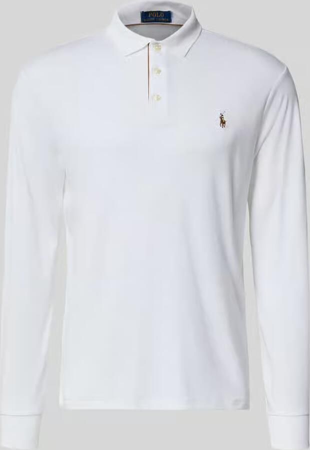 Polo Ralph Lauren slim fit poloshirt van puur katoen