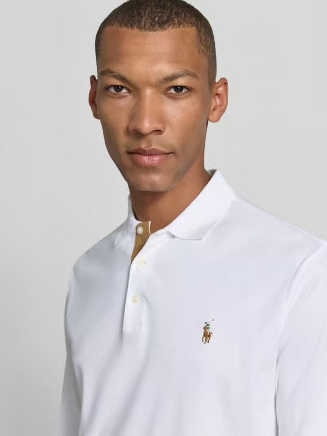 Polo Ralph Lauren slim fit poloshirt van puur katoen - Foto 2