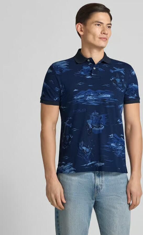 Polo Ralph Lauren slim fit poloshirt van puur katoen - Foto 4