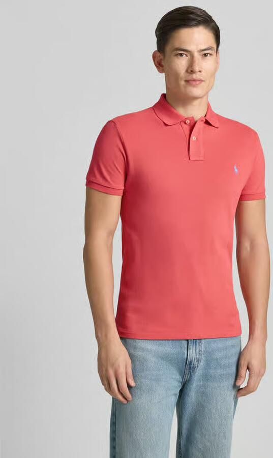 Polo Ralph Lauren Slim fit Poloshirt van puur katoen - Foto 4