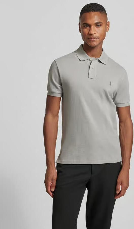 Polo Ralph Lauren Polo Shirt Korte Mouw SLIM FIT BASIC MESH KATOENEN POLOSHIRT - Foto 2