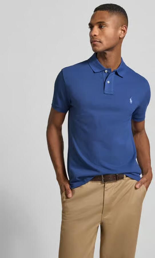 Polo Ralph Lauren Polo Shirt Korte Mouw POLO COUPE DROITE EN COTON BASIC MESH - Foto 2