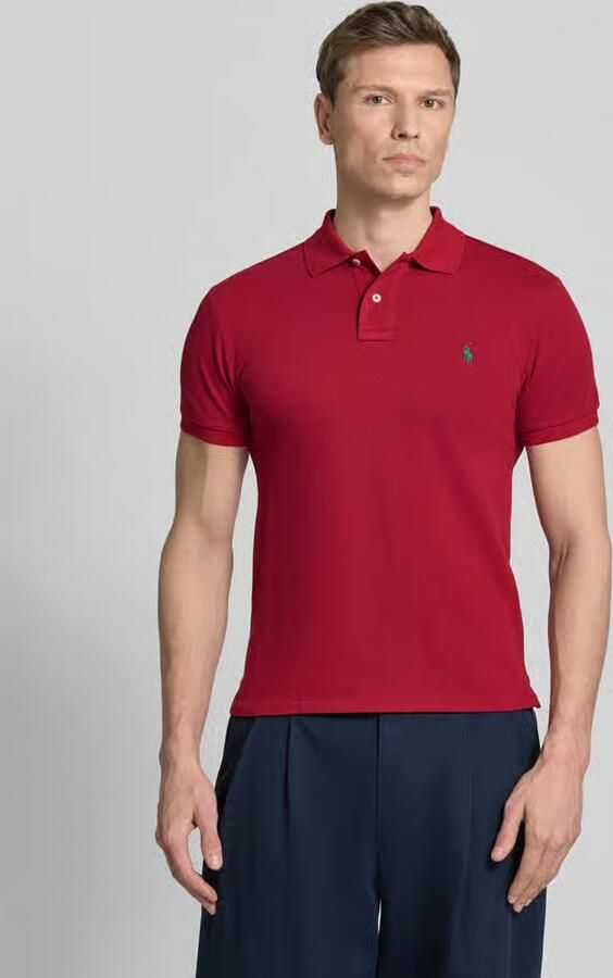 Polo Ralph Lauren Slim fit Poloshirt van puur katoen - Foto 3