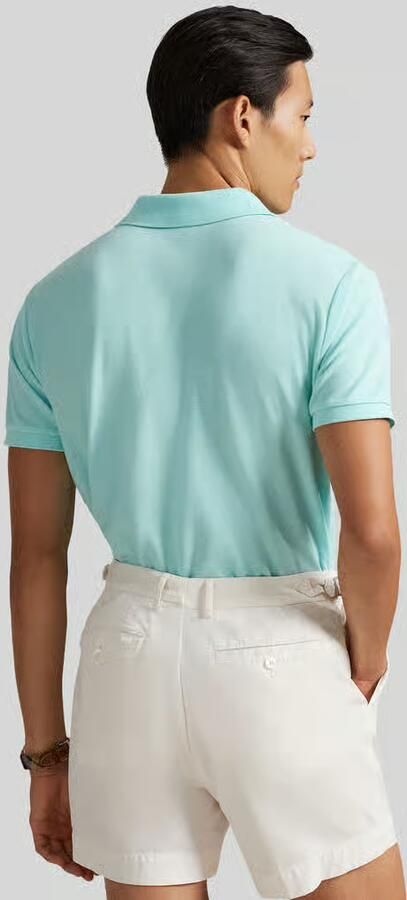 Polo Ralph Lauren Polo Shirt Korte Mouw POLO AJUSTE SLIM FIT EN COTON STRETCH MESH - Foto 4