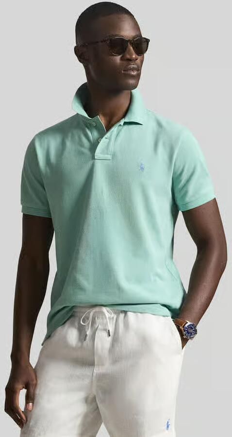 Polo Ralph Lauren Slim fit Poloshirt van puur katoen - Foto 2