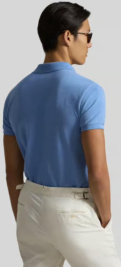 Polo Ralph Lauren Slim fit Poloshirt van puur katoen - Foto 6