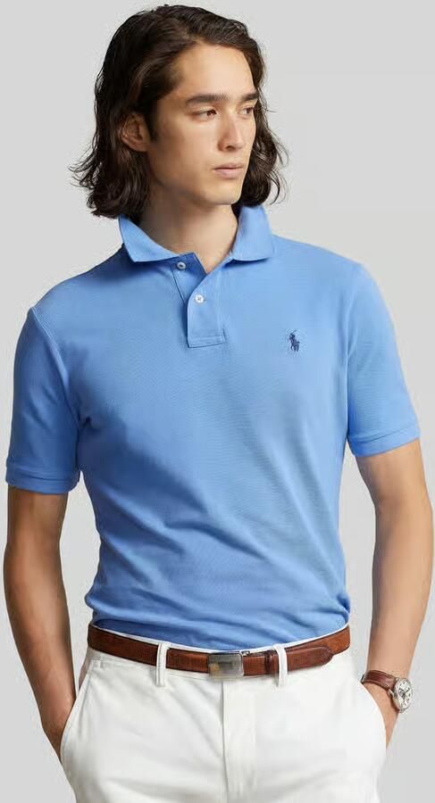 Polo Ralph Lauren Polo Shirt Korte Mouw POLO AJUSTE SLIM FIT EN COTON BASIC MESH - Foto 13