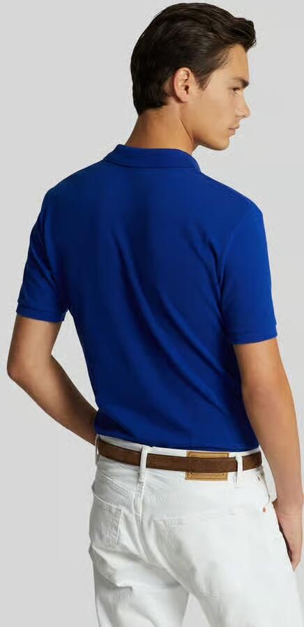 Polo Ralph Lauren Polo Shirt Korte Mouw POLO AJUSTE SLIM FIT EN COTON BASIC MESH - Foto 4