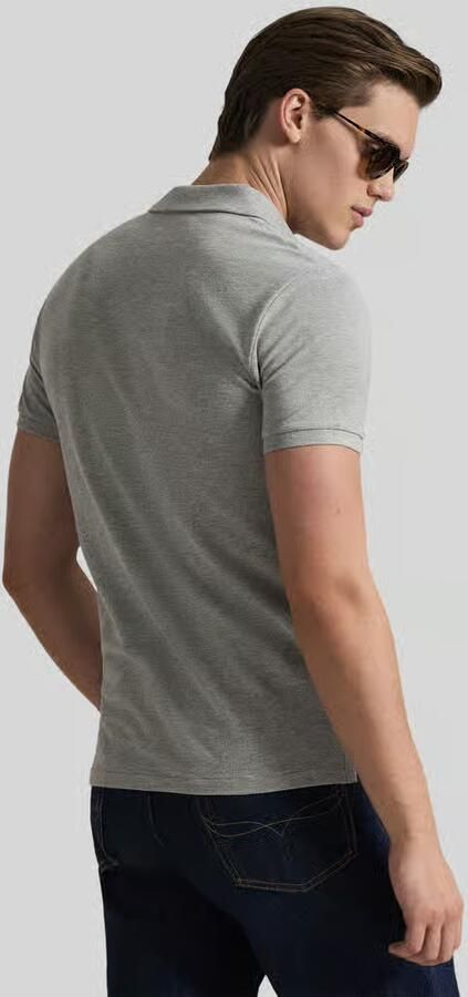 Polo Ralph Lauren Stijlvolle Slim-Fit Piqué Polo Shirt Gray Heren - Foto 7
