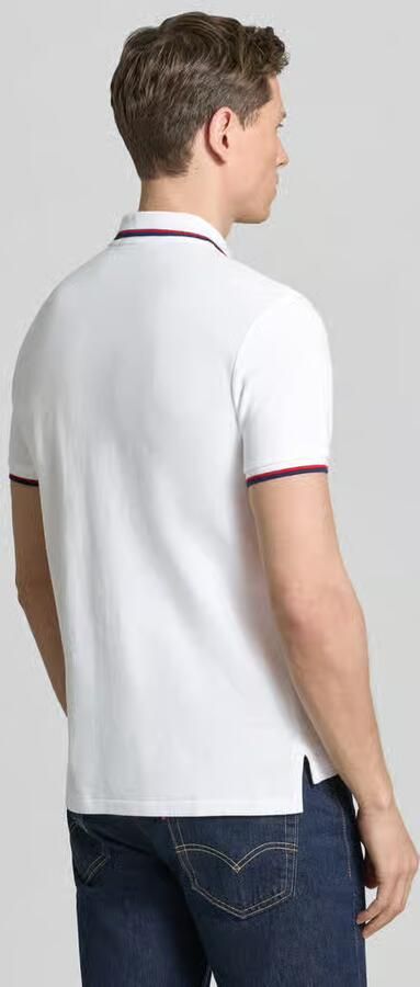 Polo Ralph Lauren regular fit poloshirt van puur katoen met contraststrepen - Foto 4