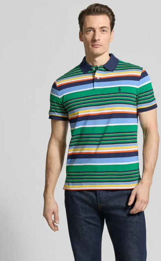 Polo Ralph Lauren Slim fit Poloshirt van puur katoen - Foto 5