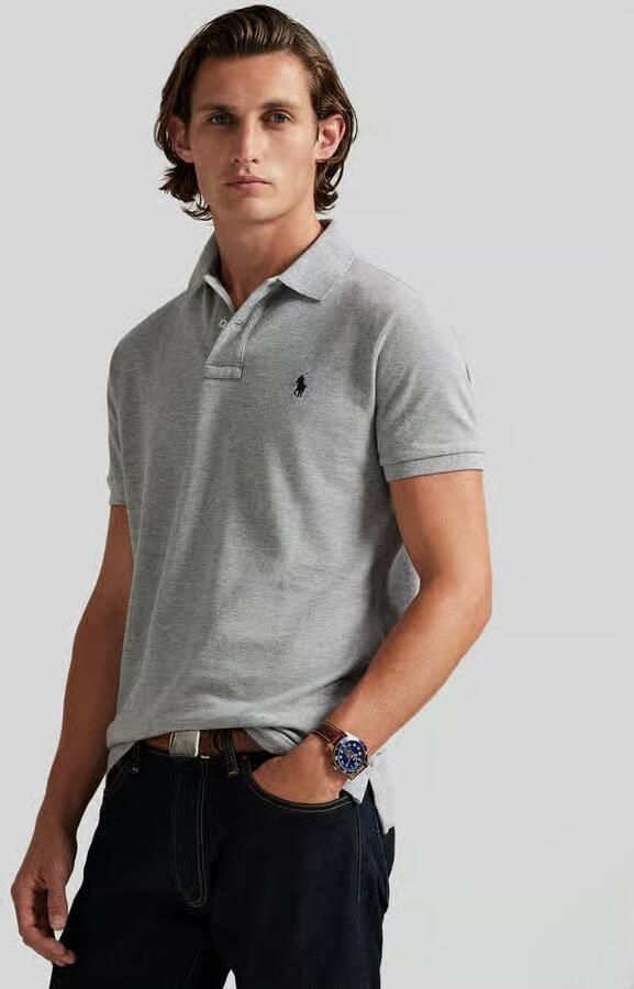 Polo Ralph Lauren Polo Shirt Korte Mouw POLO COUPE DROITE EN COTON BASIC MESH - Foto 3