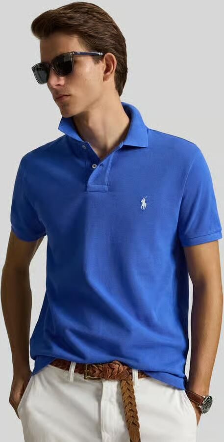 Polo Ralph Lauren Polo Shirt Korte Mouw POLO AJUSTE SLIM FIT EN COTON BASIC MESH - Foto 3